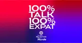 Logo da 100% Talk 100% Expat