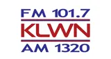Logo da 101.7 FM & 1320 AM KLWN