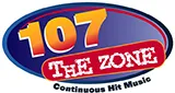 Logo da 107 The Zone