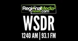 Logo da 1240 WSDR-AM & 93.1FM