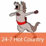 Logo da 24-7 Hot Country