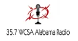 Logo da 35.7 WCSA Alabama Radio