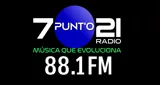 Logo da 7punto21radio 88.1 FM