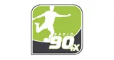 Logo da 90+X Radio