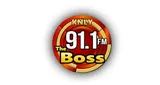 Logo da 91.1 The Boss