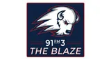 Logo da 91.3 The Blaze