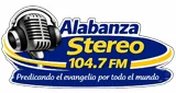 Logo da Alabanza Stereo 104.7 FM