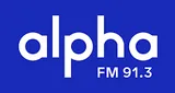 Logo da Alpha FM