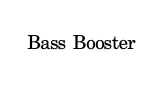 Logo da Bass Booster