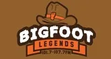 Logo da Bigfoot Legends 101.7 & 107.7 FM