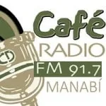 Logo da Cafe Radio Manabí 91.7 FM