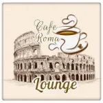 Logo da Cafe Roma Lounge
