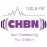 Logo da CHBN Radio 100.8 FM