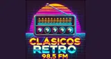 Logo da clasicos miniteca 98.5 fm