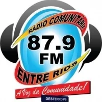 Logo da Radio Entre Rios - FM 87.9