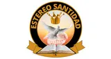 Logo da Estereo Santidad