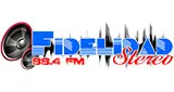 Logo da Fidelidad Stereo 88.4
