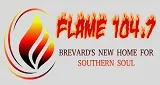 Logo da FLAME 104.7FM WFLA-DB