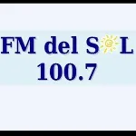 Logo da FM del Sol 100.7