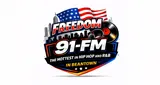 Logo da Freedom 91 FM Boston
