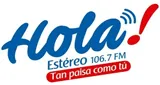 Logo da Hola Estéreo