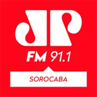 Logo da Jovem Pan FM - Sorocaba 91.1