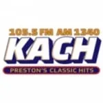 Logo da KACH 1340 AM 105.5 FM
