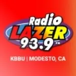 Logo da KBBU Radio Lazer 93.9 FM