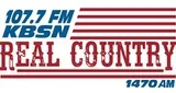 Logo da KBSN 1470 - Real Country