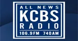Logo da KCBS All News 740 AM & 106.9 FM