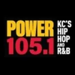 Logo da KCJK Power 105.1 FM