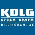 Logo da KDLG 670 AM 89.9 FM