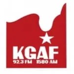 Logo da KGAF 1580 AM 92.3 FM