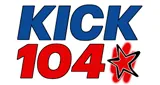 Logo da KICK 104  - KIQK 104.1 FM