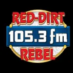 Logo da KJDL 105.3 FM The Red Dirt Rebel