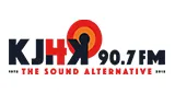 Logo da KJHK 90.7 FM