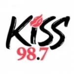 Logo da KKST - kiss 98.7 FM