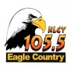 Logo da KLCY 105.5 FM Eagle Country