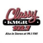 Logo da KMGR 102.7 FM