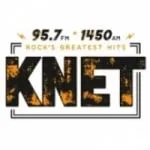 Logo da KNET 1450 AM 95.7 FM