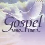 Logo da KPRT Gospel 1590 AM 106.1 FM