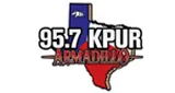 Logo da KPUR FM - 95.7 the Armadillo