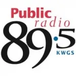 Logo da KWGS 89.5 FM