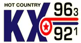 Logo da KX 96 FM Hot Country