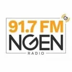 Logo da KXNG 91.7 FM