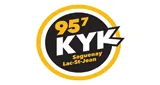 Logo da KYK 95.7 Radio X