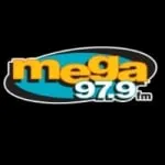 Logo da La Mega 97.9 FM