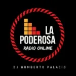 Logo da La Poderosa Radio Online Salsa
