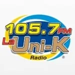 Logo da La Uni-K 105.7 FM