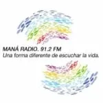 Logo da Maná Radio 91.2 FM